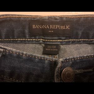 Banana Republic Boyfriend Crop Jeans
